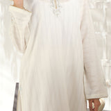 PEARL- 2 PIECE EMBROIDERED SUIT (STITCHED)