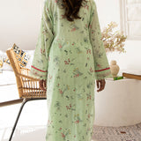 EVERGREEN- 2 PIECE PRINTED SUIT (STITCHED)