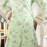 EVERGREEN- 2 PIECE PRINTED SUIT (STITCHED)