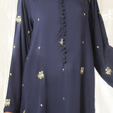 MIDNIGHT- 2 PIECE EMBROIDERED SUIT (STITCHED)