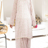 BLOSSOMS- 2 PIECE PRINTED SUIT (STITCHED)